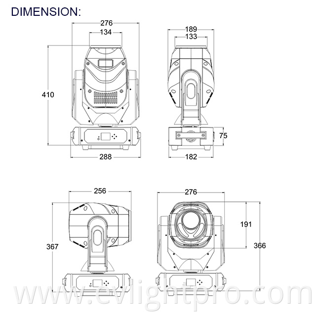 M230 Dimension